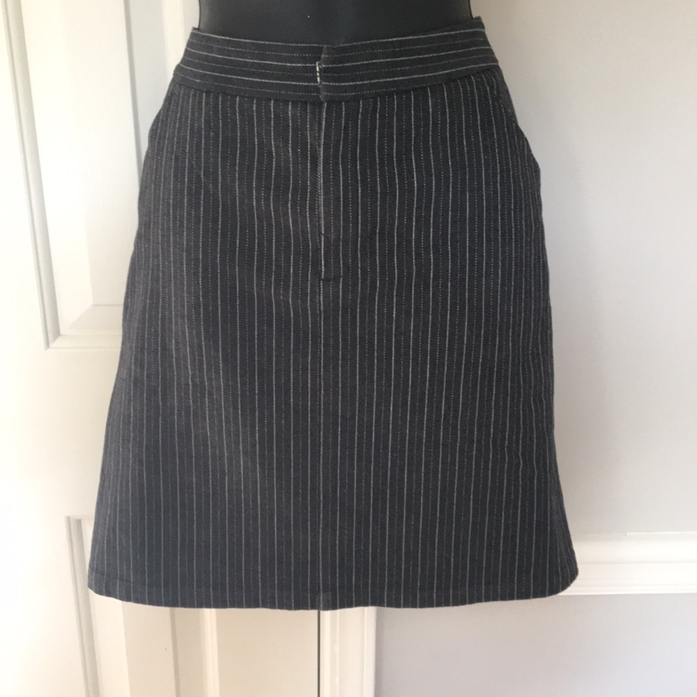 A line classic black skirt